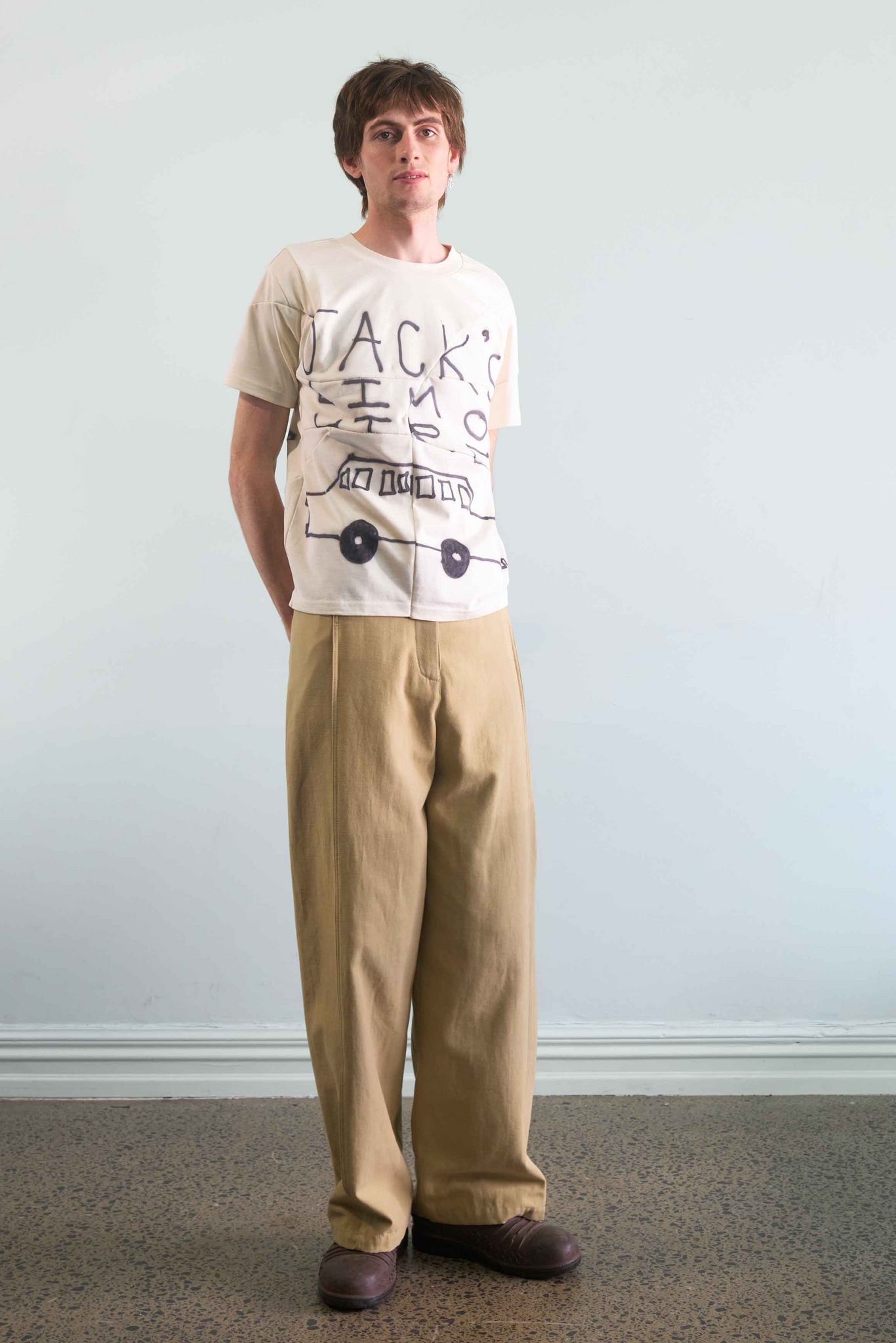 Emma Jing X Taylor Groves | Panelled Pants | Cotton