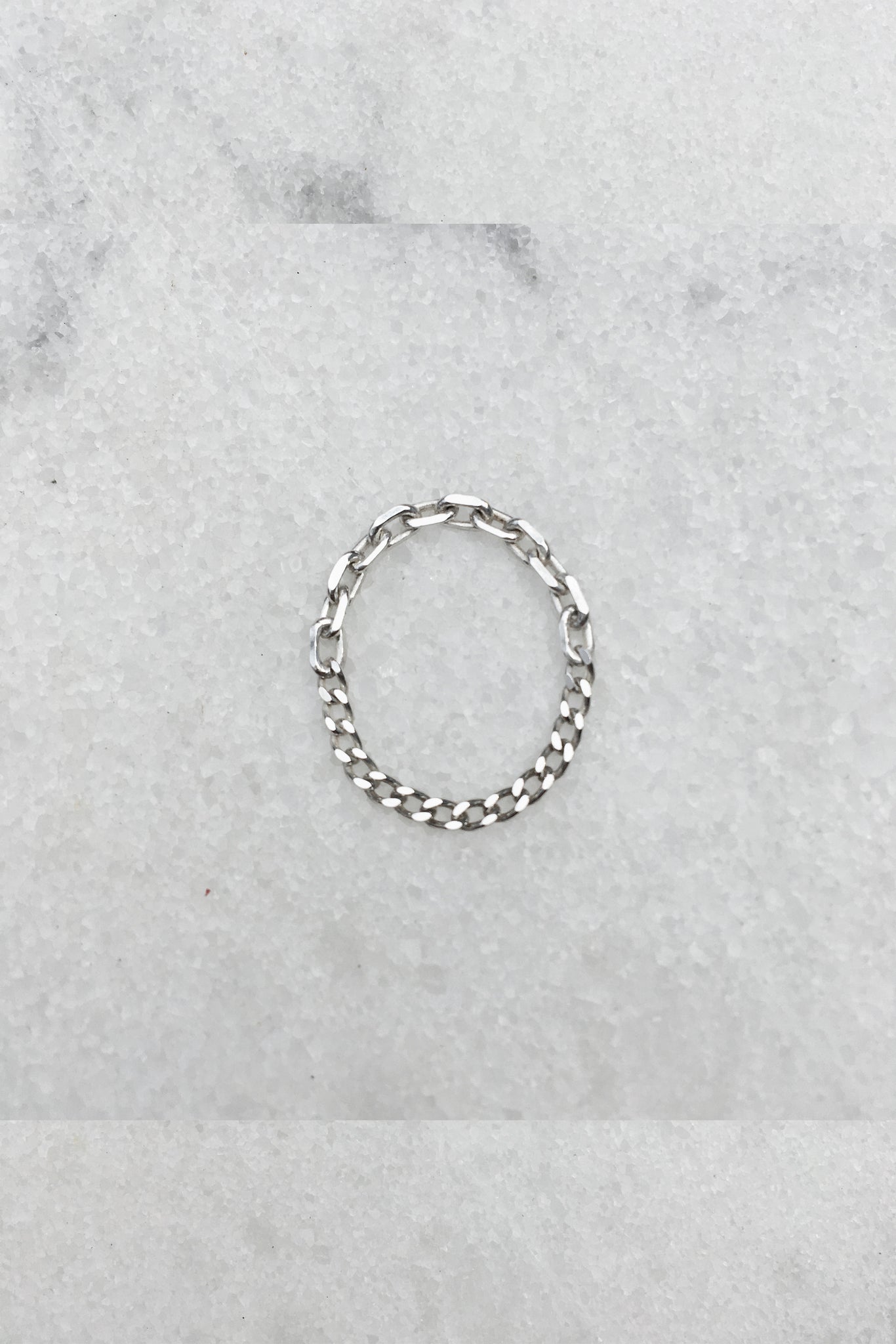 Petite 2 Chain Ring | Sterling Silver
