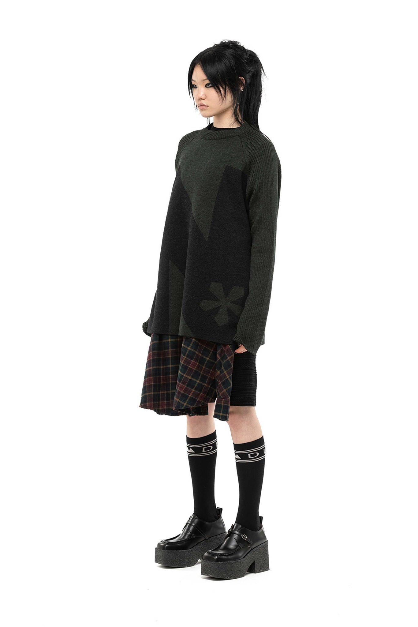 Emblem Sweater | Merino Wool | Fern