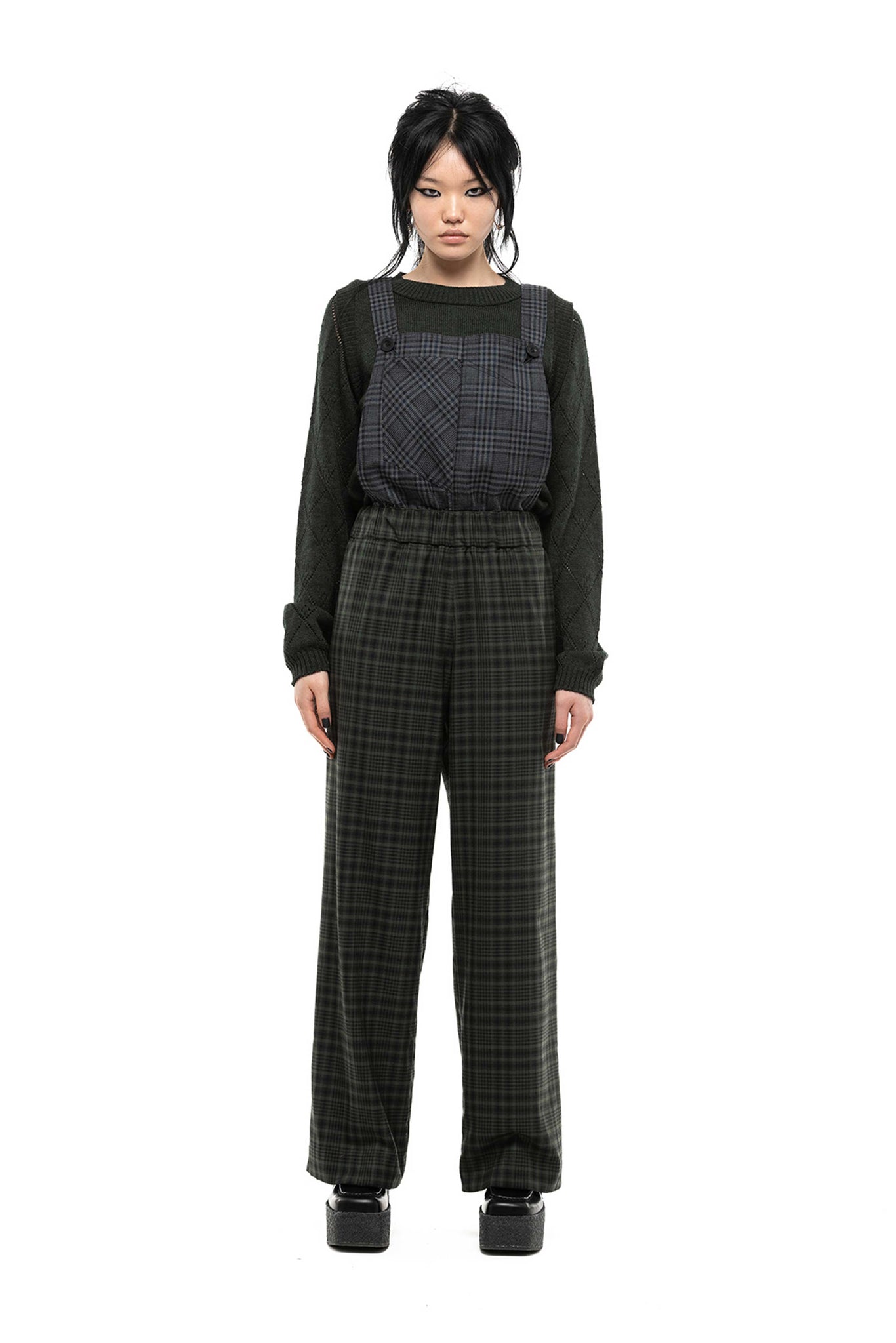 Smith Overall | Plaid Suiting | Mixed Plaid
