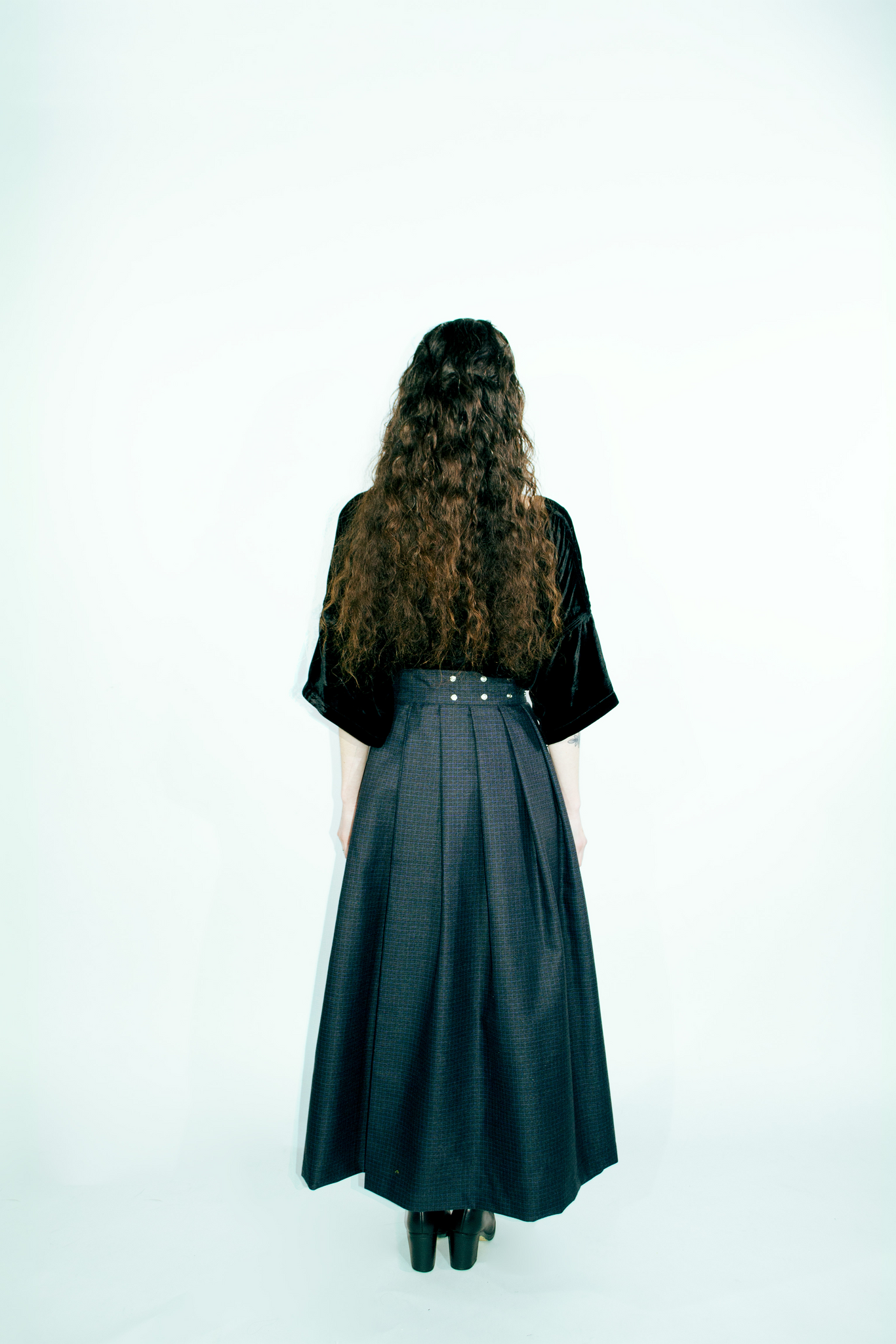 Wrap Kilt | Wool | Blue Tweed