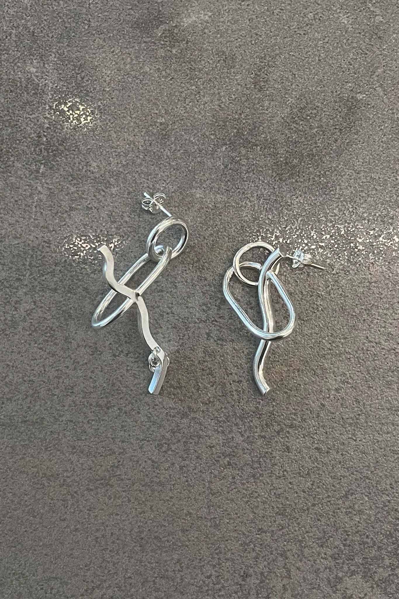 Interlink Earrings | Recycled Sterling Silver