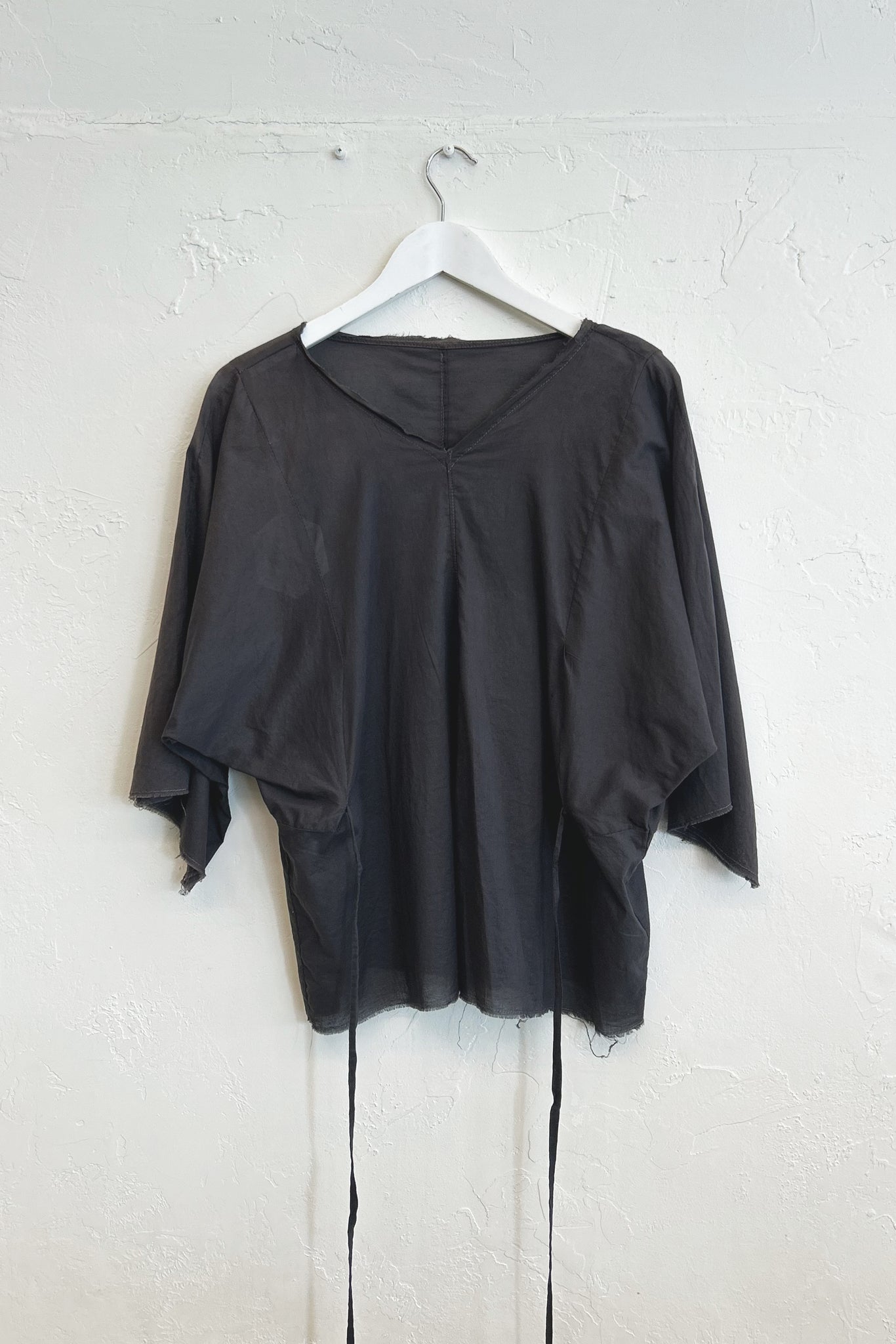 Musubi Top | Cotton | Black/Grey