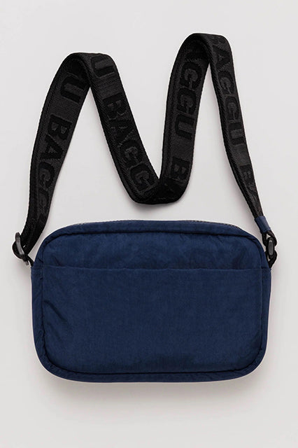 Camera Crossbody Bag | Recycled Nylon | Navy