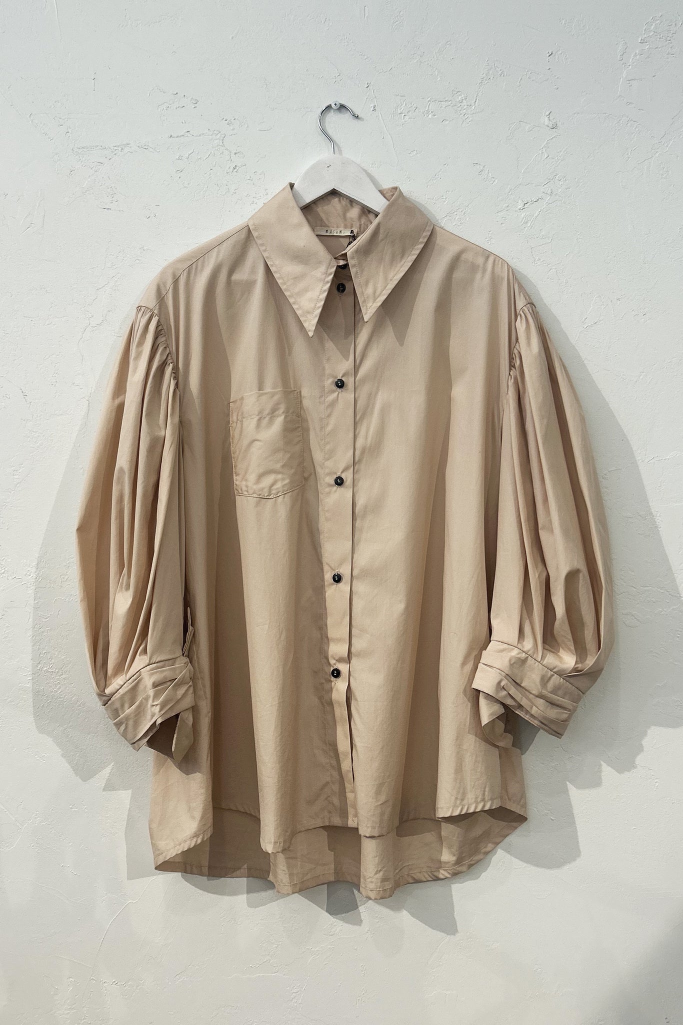 Chester Shirt | Cotton | Peach