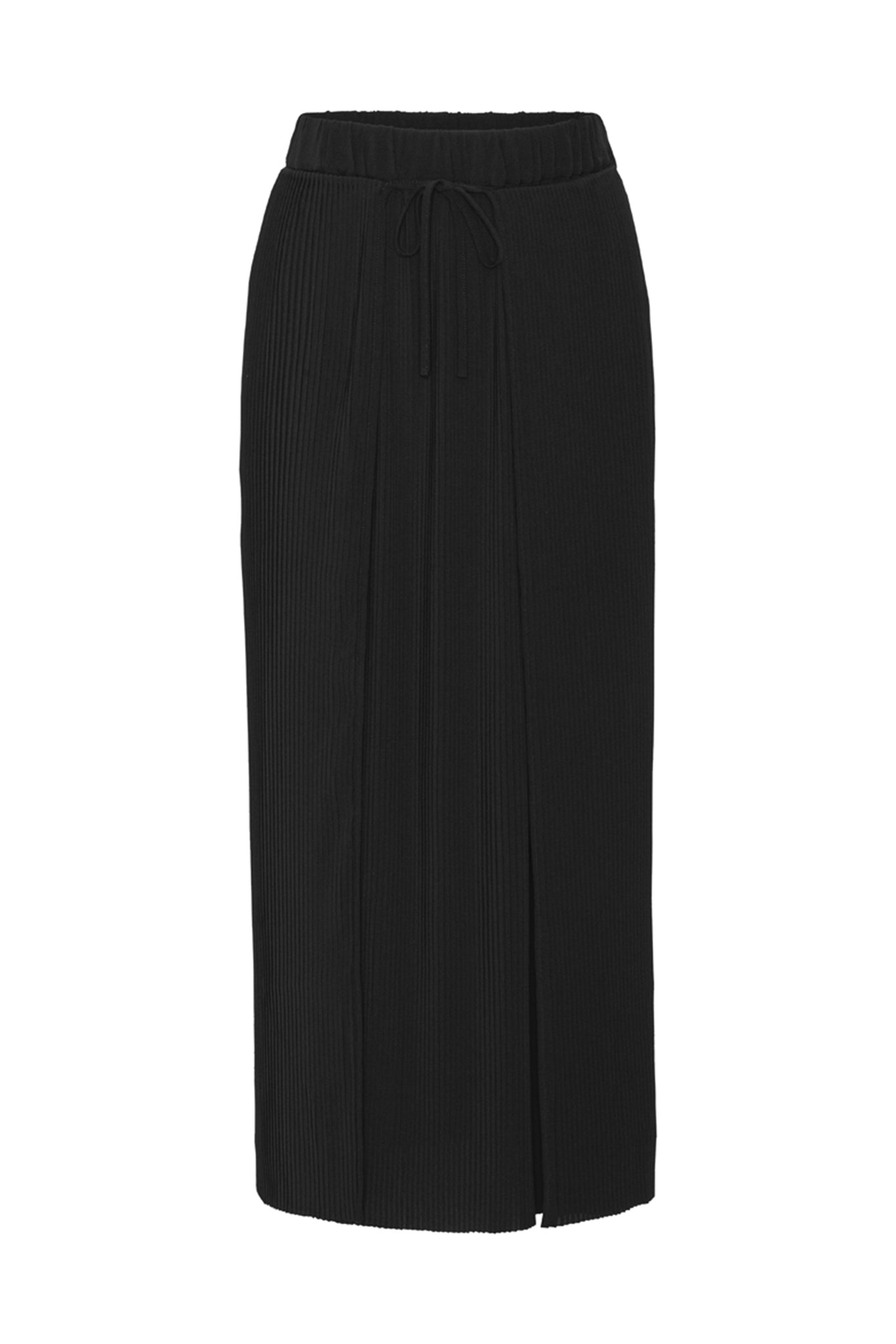 Transit Plisse Skirt | Black