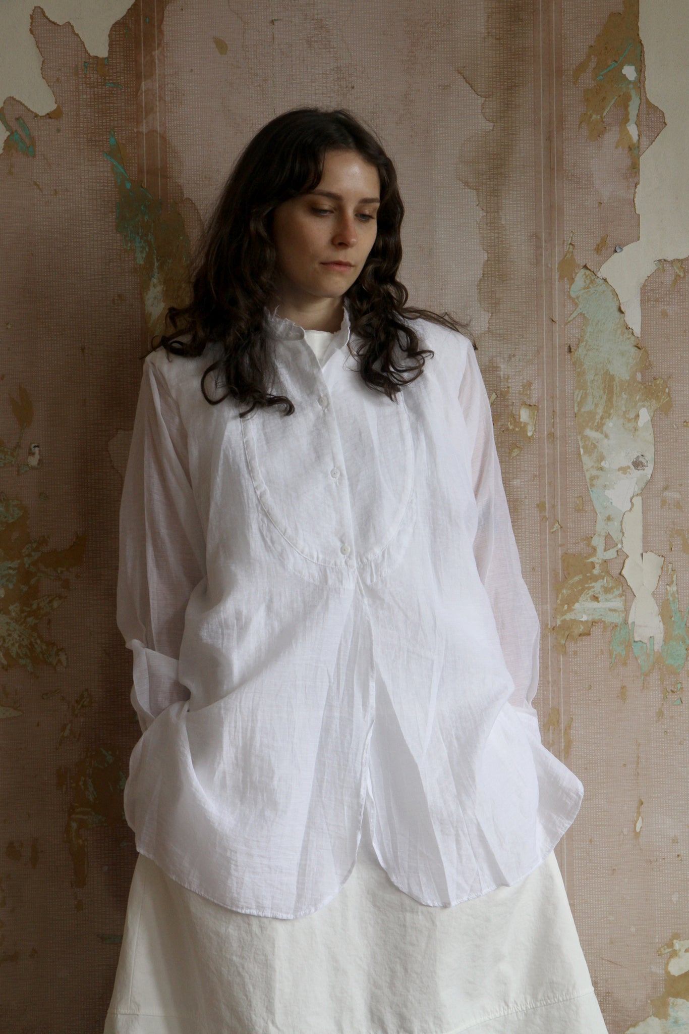 Rowan Shirt | Organic Cotton | White